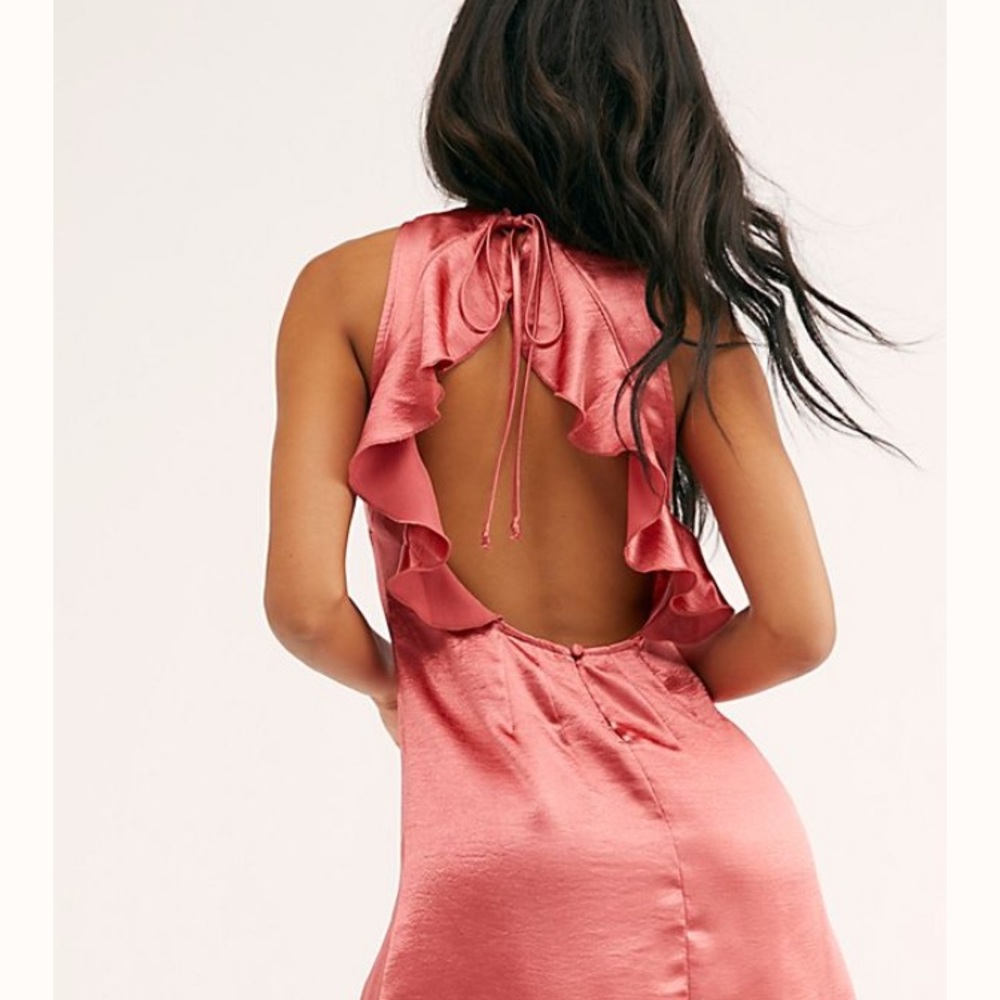 Free People Open Back Dress